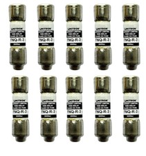 10-Pack New FNQ-R-3 FNQ-R-3A 600Vac Time Delay Fuse,FNQ-R-3 Class CC Time-Del...