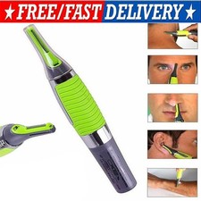 Hot Men Nose Ear Face Neck Eyebrow Hair Mustache Beard Trimmer Shaver Clipper