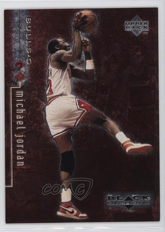 1998-99 Upper Deck Black Diamond Double 2829/3000 Michael Jordan #1 HOF 09is