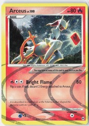 Arceus AR3 Platinum Arceus Holo Rare