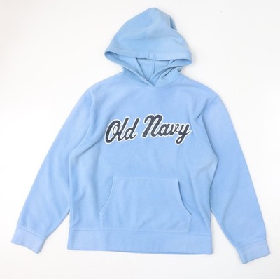 Old Navy Blue Pullover Hoodie Damen UK Größe M