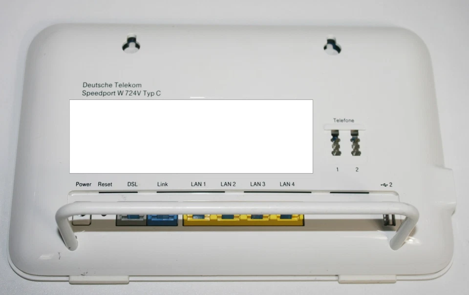 Deutsche Telekom Speedport W 724V Typ C 1300 Mbit/s 4-Port WLAN-Router - Bild 2 von 2