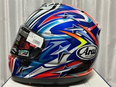 Arai Helmet RX-7X Nakano 2003 Red L Size All the accessories