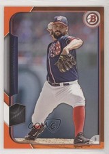 2015 Bowman Orange 16/25 Tanner Roark #47 0f9