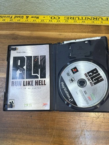 Run Like Hell Complete in Case w/ Manual  PlayStation 2 PS2