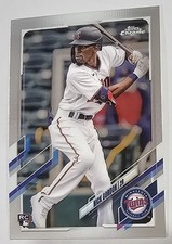 2021 Topps Chrome Update Baseball Card Nick Gordon Rookie #USC16 Minnesota Twins. rookie card picture