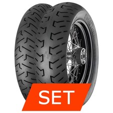 Kit pneumatici Continental ContiTour per Harley Davidson XL 883 Sportster 100/90-19