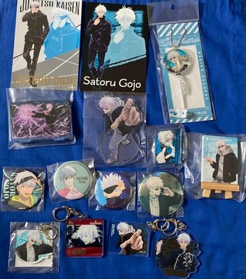 Gojo Satoru Set set acrylic Stand Keychain badge Card Bulk Lot