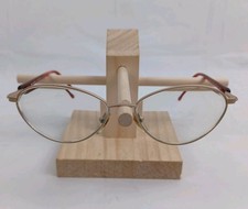 Fratelli Lozza Dutchess Eyeglasses Frame Italy 51 14 135mm Gold Electroplated