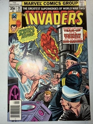 The Invaders #24 (Marvel Comics January 1978)