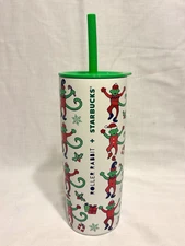 Starbucks 2025 Christmas Roller Rabbit Stainless Steel MiiR Tumbler - 24 oz NEW