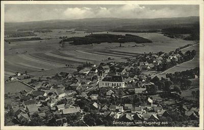 Denklingen Upper Bavaria Aerial Photo 