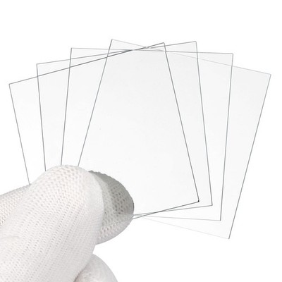 50x50mm Glass Streak Plate,  6pcs Lab Glass Slides Microscope Glass Slides