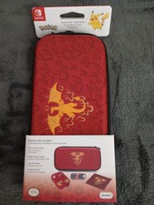 Nintendo Switch PDP Official Starter Kit Charizard Themed Case Joy-Con Grips