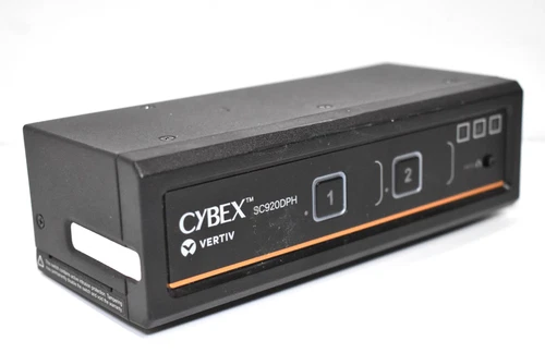 VERTIV Cybex SC920DPH Secure KVM Switch 2-Port Dual Display PP4.0