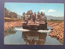 10718 Cartolina Tematica Militare Semovente M7 Obice 105/22