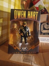 BRET & OWEN HART RINGSIDE EXCLUSIVE FIGURES WWF WWE LJN HASBRO AEW MOC WCW AWA