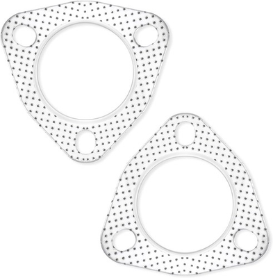 #ad #ad 2PCS Exhaust Gasket Set 2.25quot; 3 Bolt High Sealing Flange Gaskets for Cars $11.00