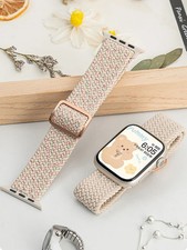 Braided Solo Loop Watch Strap 44mm 45mm 49mm 42mm 40mm 41mm Bracelet Band