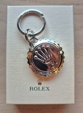 Rolex Schlüsselanhänger Edelstahl Anhänger in Silber keyring keychain key holder