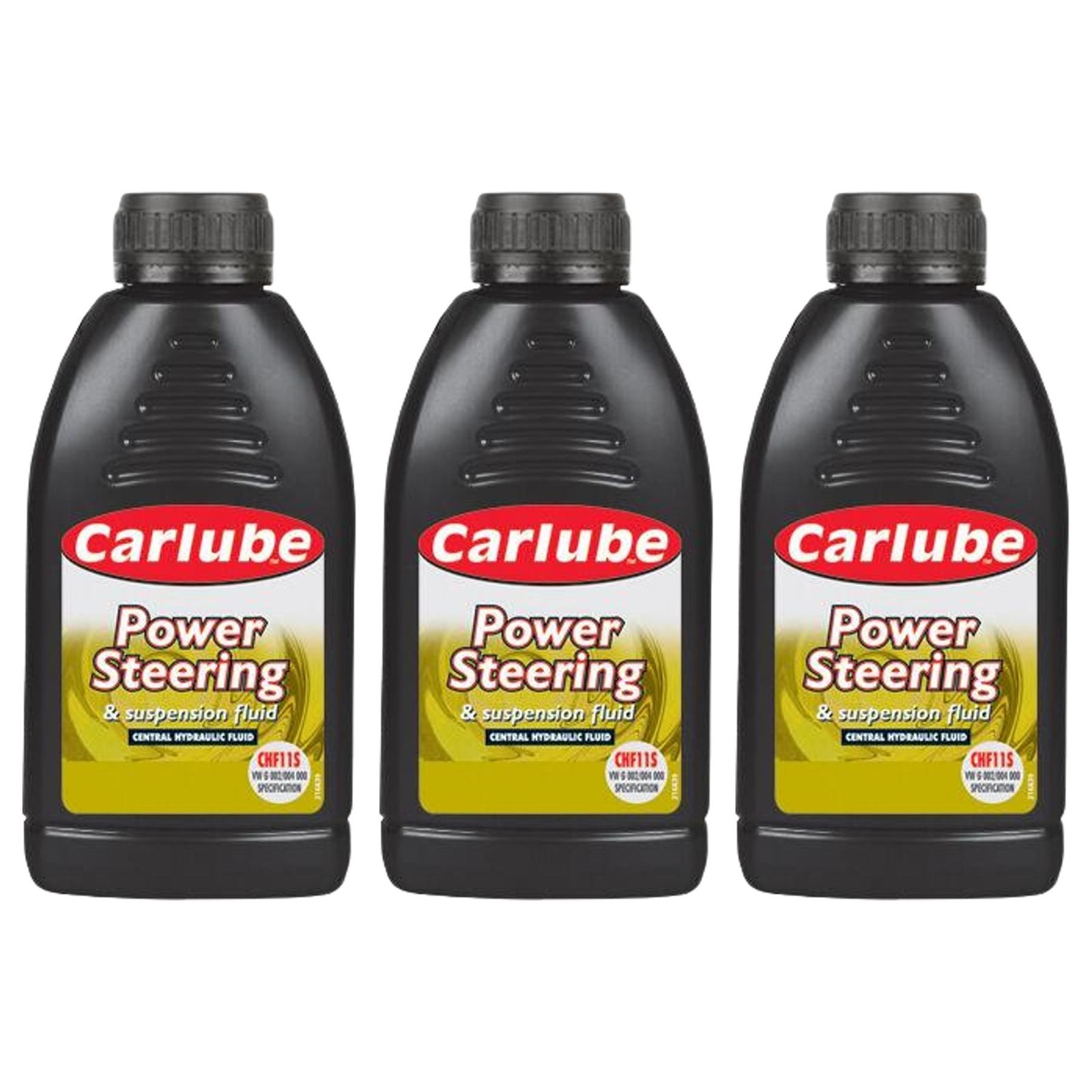 Power Steering Hydraulic Fluid & Lubricant Suitable Most Applications 500ml x3