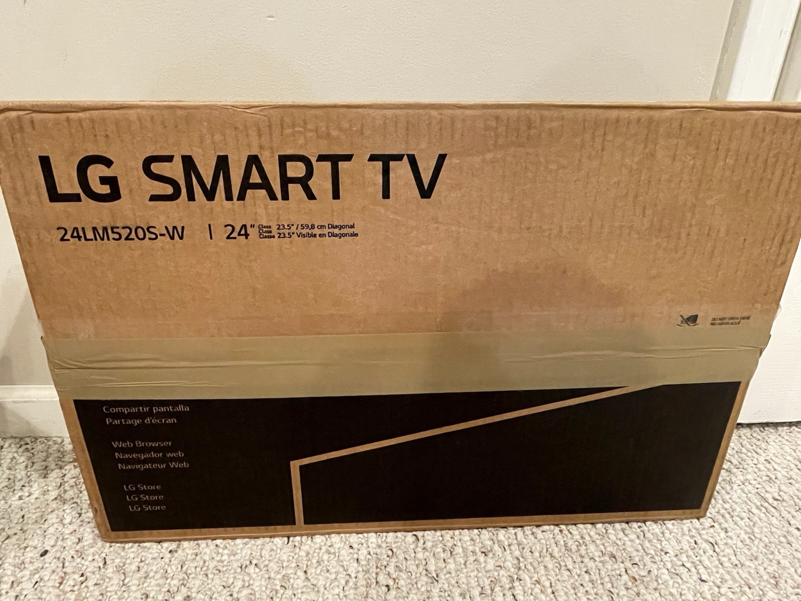 LG 24LM520S-WU 24 Inch Smart TV Tested Cleaned Fully Working