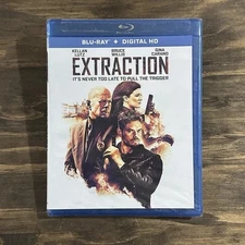 Extraction (Blu-ray, 2015) Kelan Lutz Bruce Willis Gina Carano