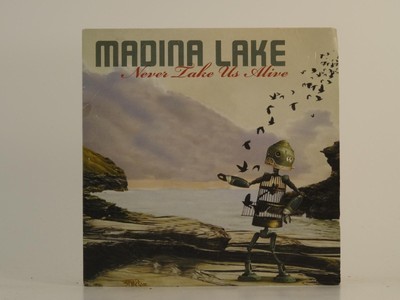 MADINA LAKE NEVER TAKE US ALIVE (H1) 2 Track Promo CD Single including Card Slee