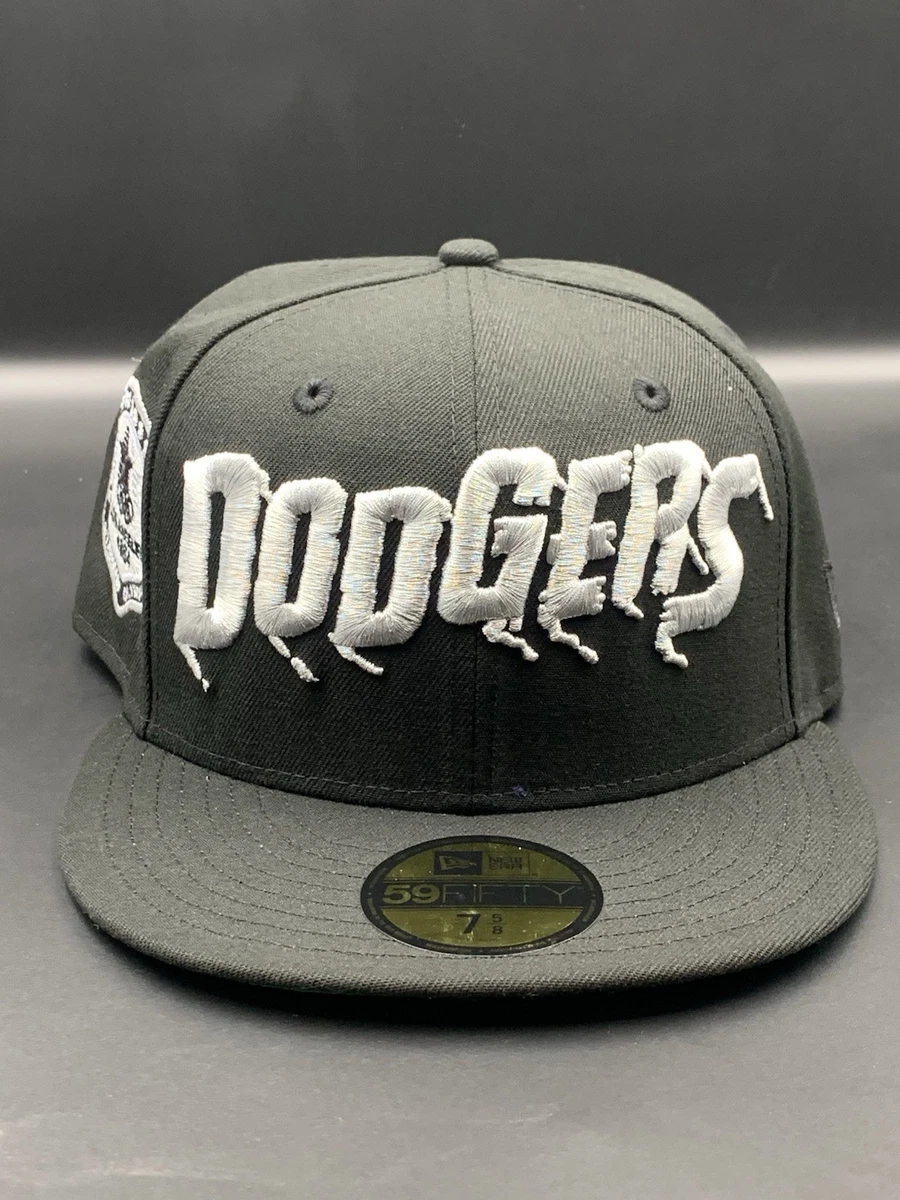 Los Angeles Dodgers Black MLB Fan Apparel & Souvenirs 7 5/8 Size