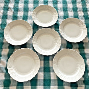 Lot De 6 Assiettes à Salade Hutschenreuther Saxe - Porcelaine - Allemagne - MINT