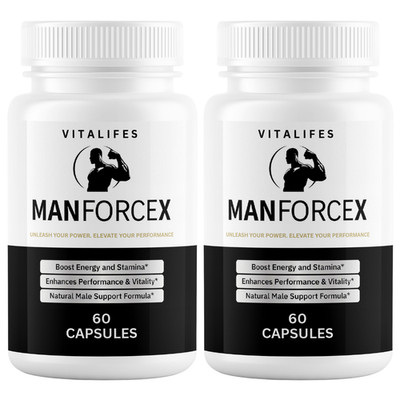 (2 Pack) Manforcex Advanced Male Pills Man Force X Vitamin Supplement 60 Caps