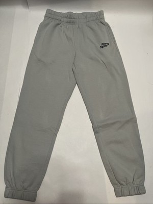 NEW FB Sister Gray Fleece Jogger Pants @Strng Tgthr Logo Pocket Drawstring Small