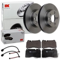 NK Bremsscheiben 330Mm + BelÄGe Vorne Passend FüR VW Touareg 7L Bj 2002-2010