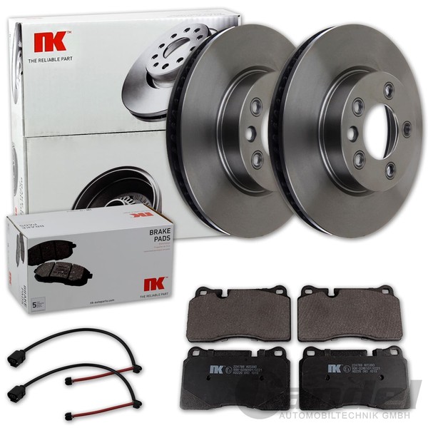 NK Bremsscheiben 330Mm + BelÄGe Vorne Passend FüR VW Touareg 7L Bj 2002-2010-image