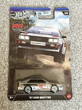 Hot Wheels Silver Series, Rally Racers, ?87 Audi Quattro, Brand New, Sealed