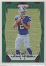 2017 Panini Prizm Rookies Green Prizm Nathan Peterman #238 0g45