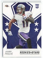 2020 Panini Rookies & Stars James Proche RC Baltimore Ravens #161
