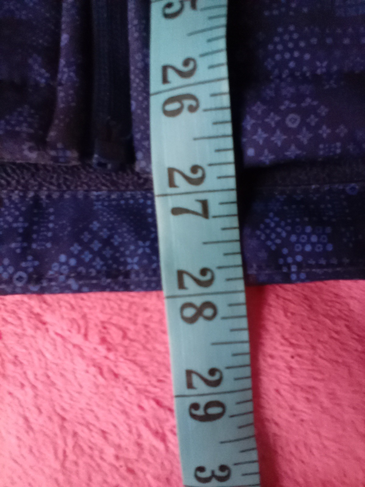 Mountain Warehouse blue patterned full zip Softsh… - image 10