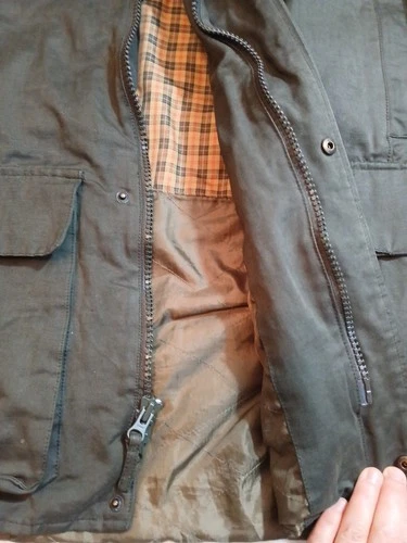 Beretta Field Coat Mens 3XL Green Hunting Shooting Jacket Italian Design EUC image 4