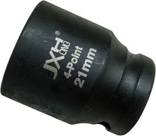 1/2" Drive 21mm 4-Point Square Socket, Budd Wheel Impact One Size