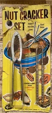 Vintage 1965 Nevco Nut Cracker Set