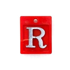 X-Ray Lead Markers "R" Right Leaded Pb Identifiers Marking Red For X-Rays
