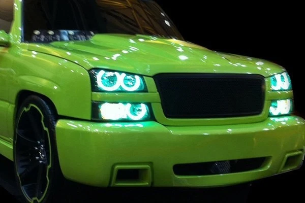 LED Halo Headlights Factory Surface Add On Custom Lights ColorSHIFT 2355-330 Foto 4 de 4