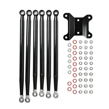 For 17-21 Can-Am Maverick X3 Black 64" Rear Upper Middle+Lower Radius Rods Arms