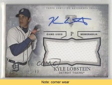 2015 Topps Triple Threads Unity Jumbo Relics 81/99 Kyle Lobstein Auto READ 2r7