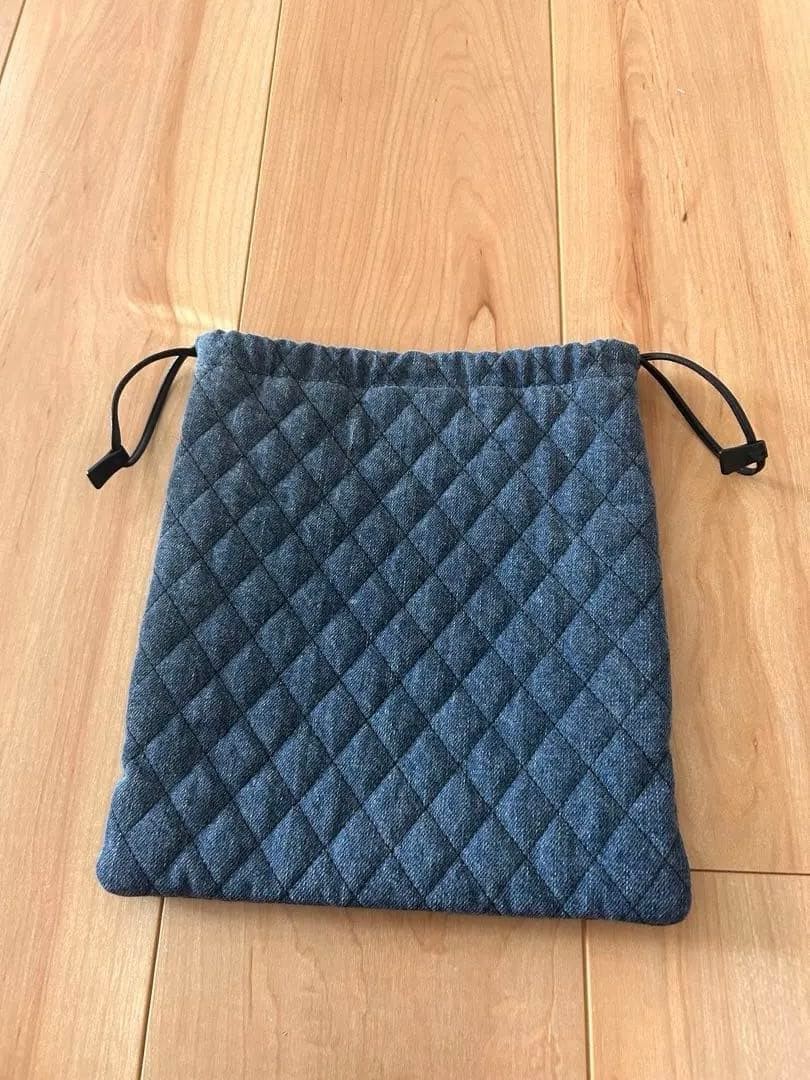 PRADA Excellent Condition Drawstring Pouch 1MU001… - image 2