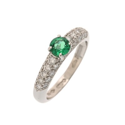 GARRARD Emerald diamond ring 800000146979000
