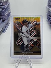 ALEX BREGMAN /50 FINEST GOLD REFRACTOR HOUSTON ASTROS #107 2022 TOPPS