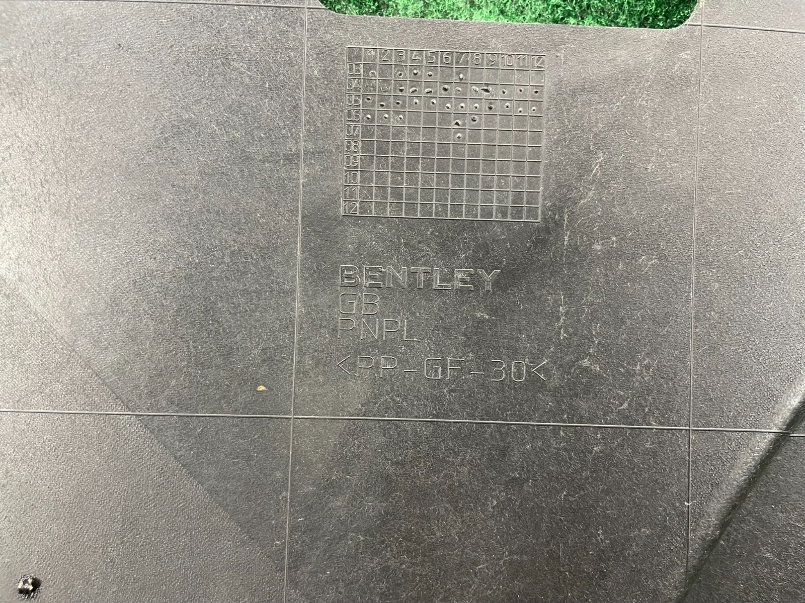 🛑 2007-2011 Bentley Continental GTC Rear Underbody Splash Shield Cover OEM