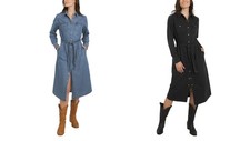 Wrangler Women's Denim Midi Dress